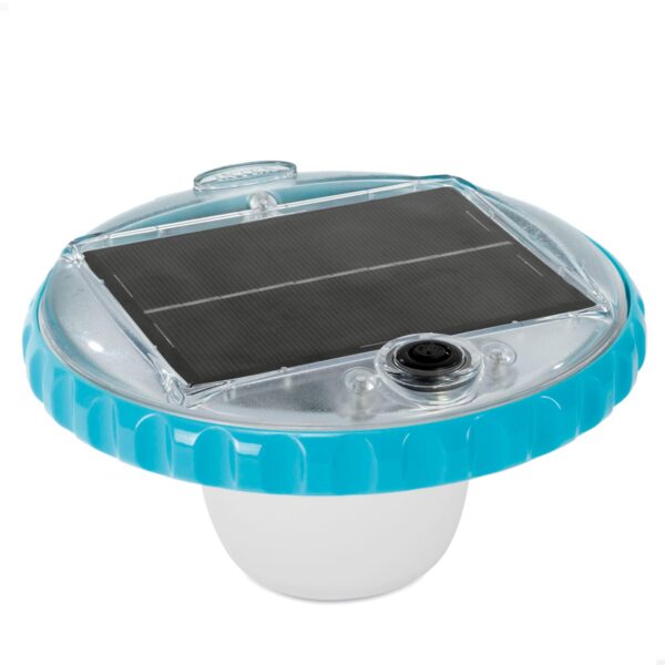 Intex Solar Poolleuchte mit LED-Beleuchtung – Schwimmende Gartenlampe mit 2 Modi