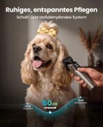 oneisall Profi Hundeschermaschine mit DLC-Klinge & 8 Aufsteckkämmen – 9000 RPM für alle Felltypen – Bild 5