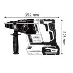 Bosch Professional GBH 18V-26 Akku-Bohrhammer – SDS Plus mit 2,6 J Schlagenergie – Bild 3