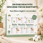 Tiny Trees Musselintücher 70x70 cm – 6er-Pack Spucktücher aus Bambus & Baumwolle – Bild 7