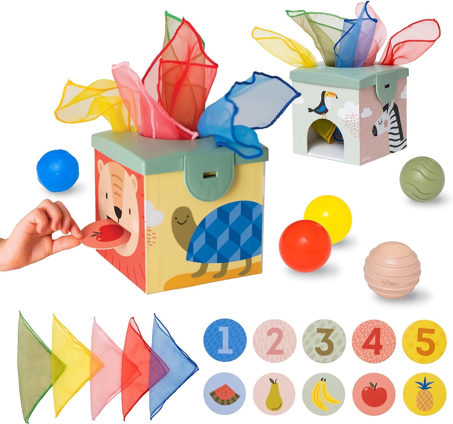 Taf Toys Magic Box – Sensorisches Spielzeug für Babys ab 12 Monaten