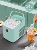 FOHERE Eiswürfelmaschine 14 kg – Kompakte Ice Maker mit 2 Grössen & Selbstreinigung – Bild 3