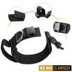 OneTigris Taktisches Hundehalsband M mit Metallschnalle – Robustes Nylonhalsband für Hunde – Bild 6