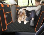 pecute Hundesitzbezug 135x63 cm mit harter Unterseite – Wasserdicht & rutschfest für Autos