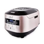 Yum Asia Bamboo Reiskocher 1,5L mit IH-Induktionsheizung & Keramikschale – 7 Reiskochfunktionen