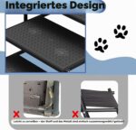 GT GETCO TECH Hundetreppe Auto 5 Stufen – Klappbar bis 80kg für kleine & grosse Hunde – Bild 5
