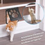 Ownpets Haustierklappe 24 × 29 cm – Magnetischer Verschluss für Katzen & kleine Hunde – Bild 6