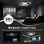 RUYI 72W LED Deckenleuchte Ø80cm – Dimmbar mit Farbwechsel & Fernbedienung – Bild 5