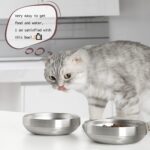 2er Set Katzennäpfe aus Edelstahl 15 cm – Schnurrhaare-freundlich & spülmaschinenfest – Bild 5
