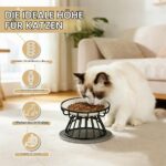 BUCOMTU Katzennapf Keramik 2er-Set – Erhöhter Futternapf mit Schnurrhaarschutz – Bild 4