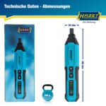 HAZET Akku-Stabschrauber 9230B-2 – Kompakt 4V/2Ah mit LED für Profis – Bild 2