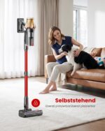 Bitybird Akku Staubsauger 55 kPa/650W – 70 Min Laufzeit, kabellos mit LED Display – Bild 6