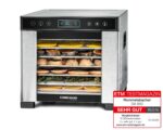 ROMMELSBACHER DA 650 Dörrautomat – 0,5 m² Dörrfläche mit 7 Edelstahl-Tabletts