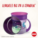 NUK Mini Magic Cup Night Trinklernbecher 160 ml – Leuchtend & auslaufsicher ab 6 Monaten – Bild 4