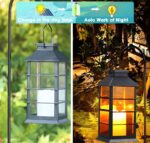 Joysing Solar Hängeleuchten 2er Set – Flackernde LED Laternen für Garten & Terrasse – Bild 6