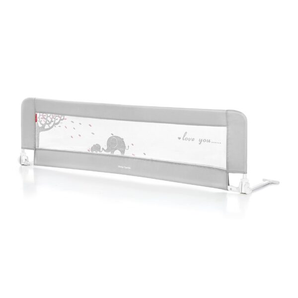 Moby-System Klappbares Bettschutzgitter 150x42 cm – Sicherer Rausfallschutz mit Gurten