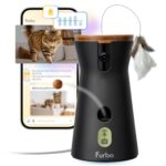 Furbo 360° Katzenkamera – 1080p mit Farbnachtsicht, Leckerliwurf & 2-Wege-Audio