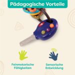 B. toys LucKeys Spielzeug-Autoschlüssel mit Licht & Sound – Interaktives Babyspielzeug ab 10 Monaten – Bild 4