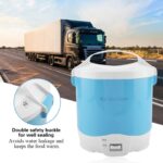 Shipenophy 24V 180W Elektrischer Reiskocher 1,6L – Tragbar für Auto & LKW (Blau) – Bild 7