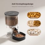 IMIPAW Futterautomat Katze & Hund 3L – Programmierbar bis 6 Mahlzeiten täglich – Bild 3