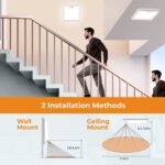 BLNAN LED-Deckenleuchte 18W mit Bewegungsmelder – 3 Farbtemperaturen für Küche & Flur – Bild 7