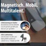 Brennenstuhl KL 300 AS Solar LED Wandleuchte – Bewegungsmelder & Akku für Camping – Bild 6