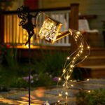 YeahBoom Solar Gießkanne mit Feendesign – IP65 Wasserdichte Gartenleuchte für Aussen – Bild 6