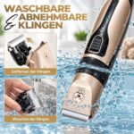 GLOBAL TECH Leise Hundeschermaschine – Professioneller Elektrotrimmer für Hunde & Katzen – Bild 5