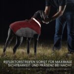 Kuoser Hundejacke XXL – Wasserdichte Winterweste mit Fleecefutter für grosse Hunde – Bild 5