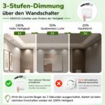 Laiebri LED Einbaustrahler 4er Set – 6W Dimmbar IP44 für Bad & Wohnräume – Bild 4