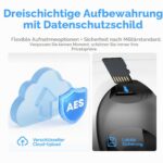 VSTARCAM 6MP Doppelobjektiv Überwachungskamera – 360° PTZ mit KI-Tracking & Farbnachtsicht – Bild 4