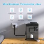 EIGHTREE Smart WLAN Steckdose 16A 4er Pack – Sprachsteuerung & Stromverbrauch Messen – Bild 2