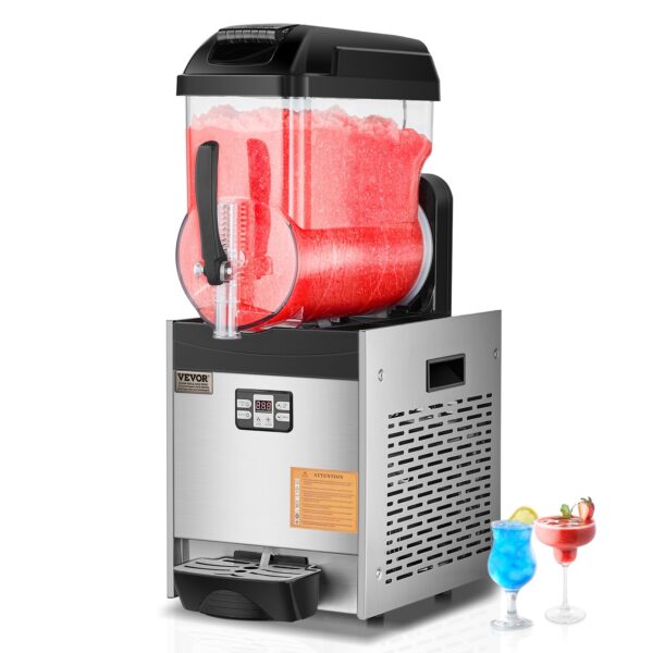 VEVOR Kommerzielle Slush-Maschine 12 L – Profi Slusheis Maker für Restaurants & Bars