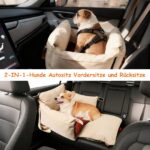 Felixora Hundeautositz 2-in-1 wasserdicht – Sicherheitssitz für kleine Hunde bis 15 kg – Bild 2