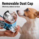 Casfuy N90 Krallenschleifer für Hunde – 6-Gang mit LED & 2000 mAh Akku – Bild 6