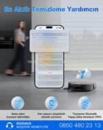 ECOVACS X11 OMNICYCLONE Saugroboter mit Wischfunktion – 19.500 Pa Saugleistung & Auto-Entleerung – Bild 9