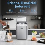 Comfee Eiswürfelmaschine – 12 kg/Tag mit Selbstreinigung & 2 Würfelgrößen – Bild 3