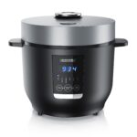 Arendo Reiskocher 2L mit Dampfgarer – 5 Programme & Warmhaltefunktion für 2–5 Personen