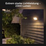 Philips Hue White Welcome Outdoor Flutlicht – Smarte Aussenbeleuchtung mit App-Steuerung – Bild 5