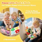 KETIEE Busy Board Montessori Spielzeug ab 1 Jahr – Motorikspielzeug für Kleinkinder – Bild 5