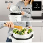 Taurus Rice Chef Reiskocher 1.8L – 700W Reiskocher mit Warmhaltefunktion – Bild 5
