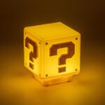 Paladone Super Mario Fragezeichen-Block Leuchte – Offizielle Nachttischlampe mit Sound – Bild 4