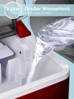 NORTHCLAN Eiswürfelmaschine 14kg – Professionelle Eisherstellung in 6 Minuten für Zuhause – Bild 5