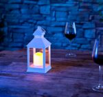 Lunartec LED Sturmlaterne 2er Pack – Flackernde LED-Kerze mit Timer & Batteriebetrieb – Bild 9