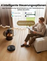Proscenic Q20Plus Saugroboter mit Wischfunktion – 10000Pa Saugkraft für Tierhaare & Teppiche – Bild 7