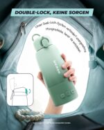 Wemoh Tragbarer Flaschenwärmer 450ml – 100W Schnellaufwärmung mit Selbstreinigung für unterwegs – Bild 5