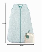 molis & co Baby Schlafsack ärmellos 85 cm – 1 TOG Übergangsgrösse für Frühling & Herbst – Bild 3