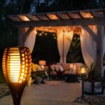2er Set Solar Fackeln mit 96 LEDs – Flammeneffekt Gartenbeleuchtung IP65 wasserdicht – Bild 5