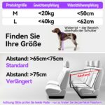 GGW Hundesitz Rückbank – Wasserdicht mit Sicherheitsgurt für mittlere & Grosse Hunde – Bild 6