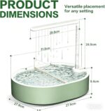 Tismels Vogeldusche mit USB-Pumpe – Automatisches Vogelbad für Wellensittiche & Papageien – Bild 2